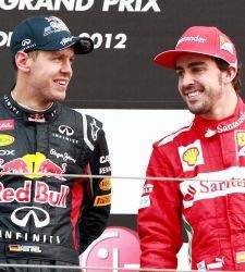 Hamilton confía en una <b>"lucha épica" entre Alonso y Vettel</b> en el GP de BrasilHamilton