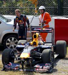 Vettel protege a su coche de los 'extraños' en Suzuka y alimenta el secretismo