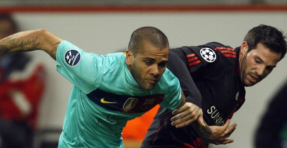 <b>Dani Alves</b>: "Ni el Guardiola, ni mis compañeros dudan de mí; el resto no importa"Ni
