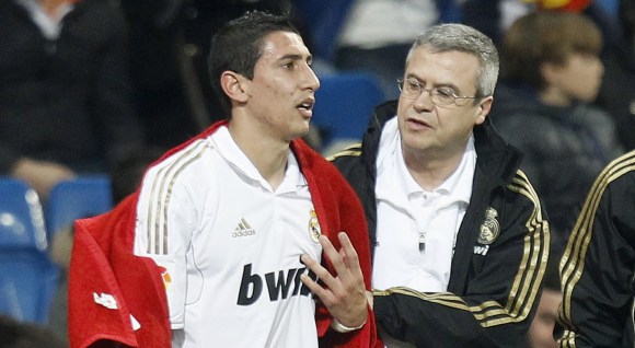 Alerta en el <b>Real Madrid</b>: Di María y su riesgo a decir adiós a la temporada