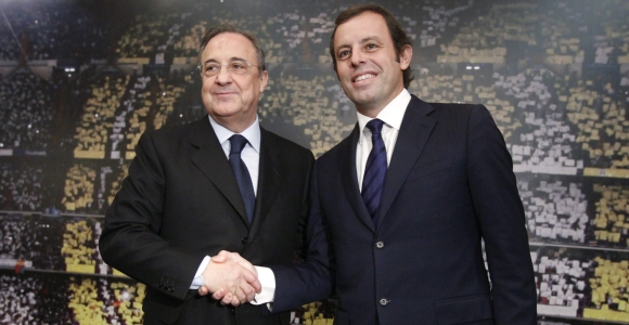 Calma entre <b>Real Madrid y Barça</b>: así es el pacto secreto FlorentinoPérez-Rosell