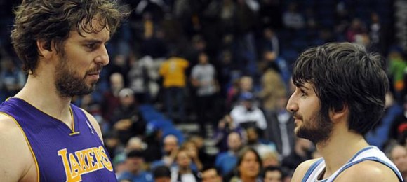 Movimiento en la NBA: Minnesota ya negocian para fichar a <b>Gasol y unirlo a Ricky</b>