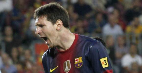 <b>Messi</b> vuelve a sacar su peor cara tras enfrentarse a Villa por no pasarle un balón