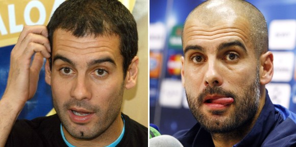 Foto | El antes y después de Guardiola: así desgastan cuatro años de éxito