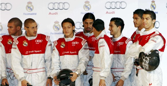 Los Audi regalados al <b>Real Madrid</b> cuestan 1'5 millones; Cristiano elige el más caro