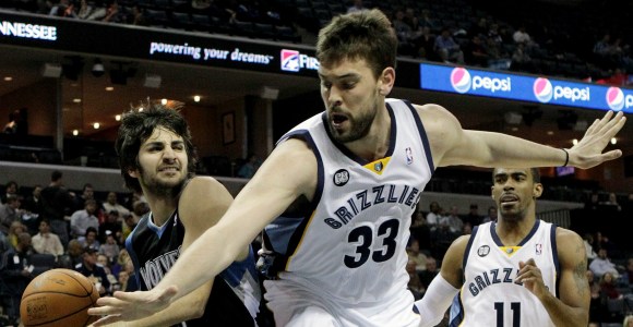 Memphis gana a los Wolves el día que <b>Marc Gasol y Ricky Rubio</b> suspendieron (85-80)