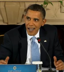 <b>Obama</b> insta a Gadafi a abandonar el poder "de una vez por todas"