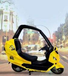 Llegan a Madrid las mototaxis, la solución económica para evitar atascos urbanos