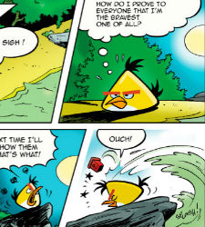 angry birds comic