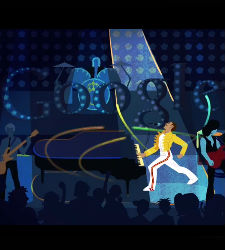 doodle freddy mercury