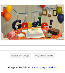 cumpleaños google