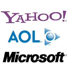 yahoo aol microsoft