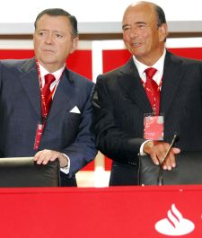Emilio Botín y Alfredo Sáenz