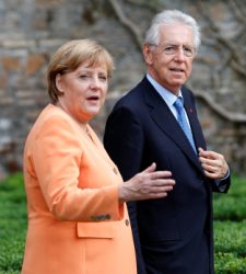 angela merkel mario monti