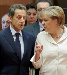 Merkel y Sarkozy