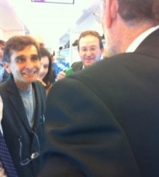 rajoy y Adolfo Domínguez