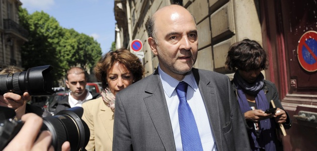 El ministro de finanzas francés, Pierre Moscovici
