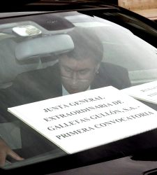 Junta de Gullón en el coche