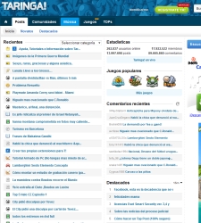 Web de Taringa