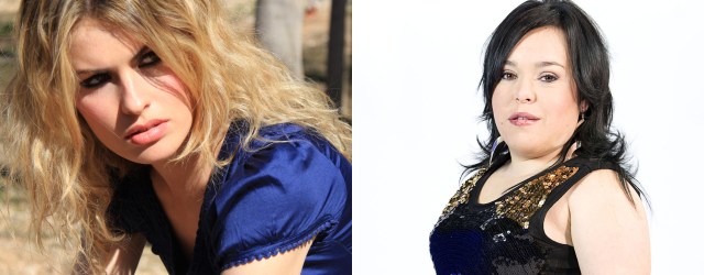 Adriana Abenia y Chiqui