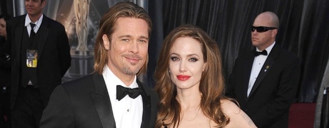 Brad Pitt junto a Angelina Jolie