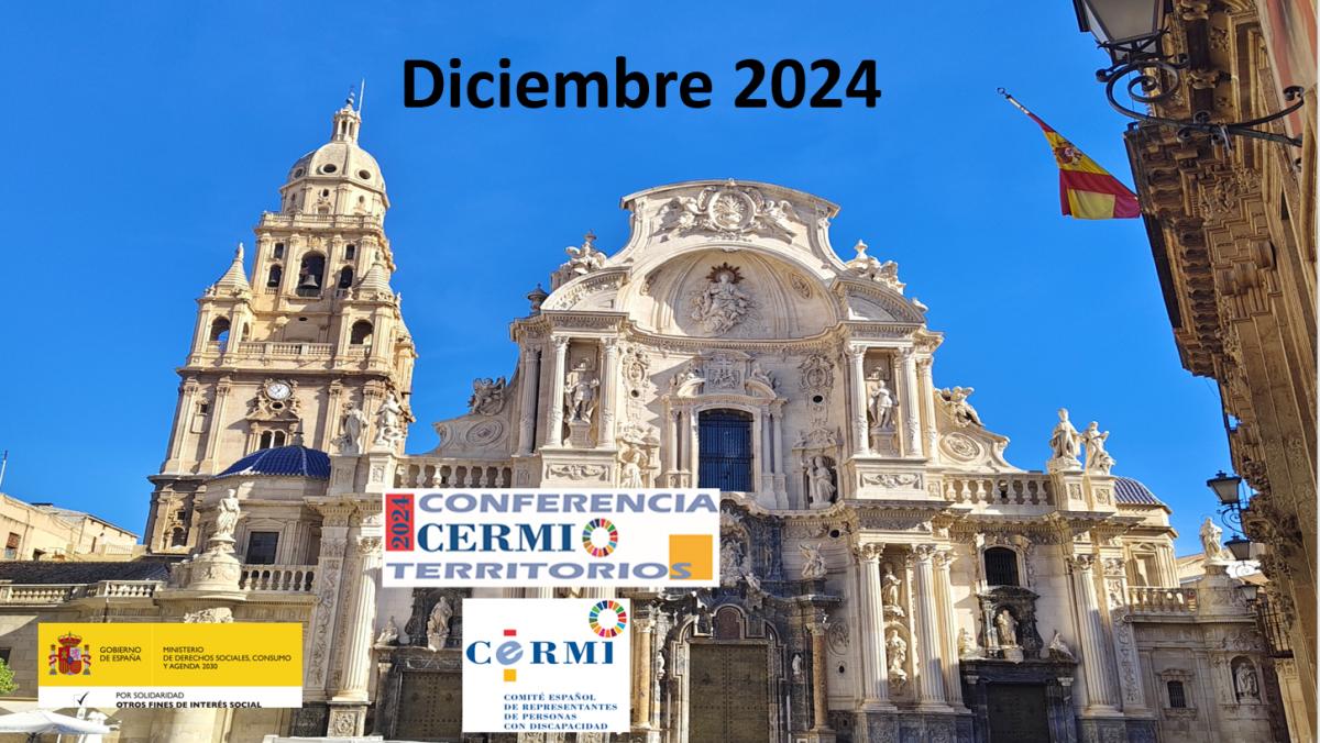 Portada de la Conferencia de CERMI Territorios de diciembre de 2024