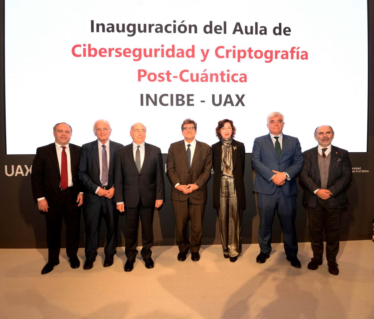 Presentación del Aula de Ciberseguridad y Criptografía post-cuántica | Foto de UAX