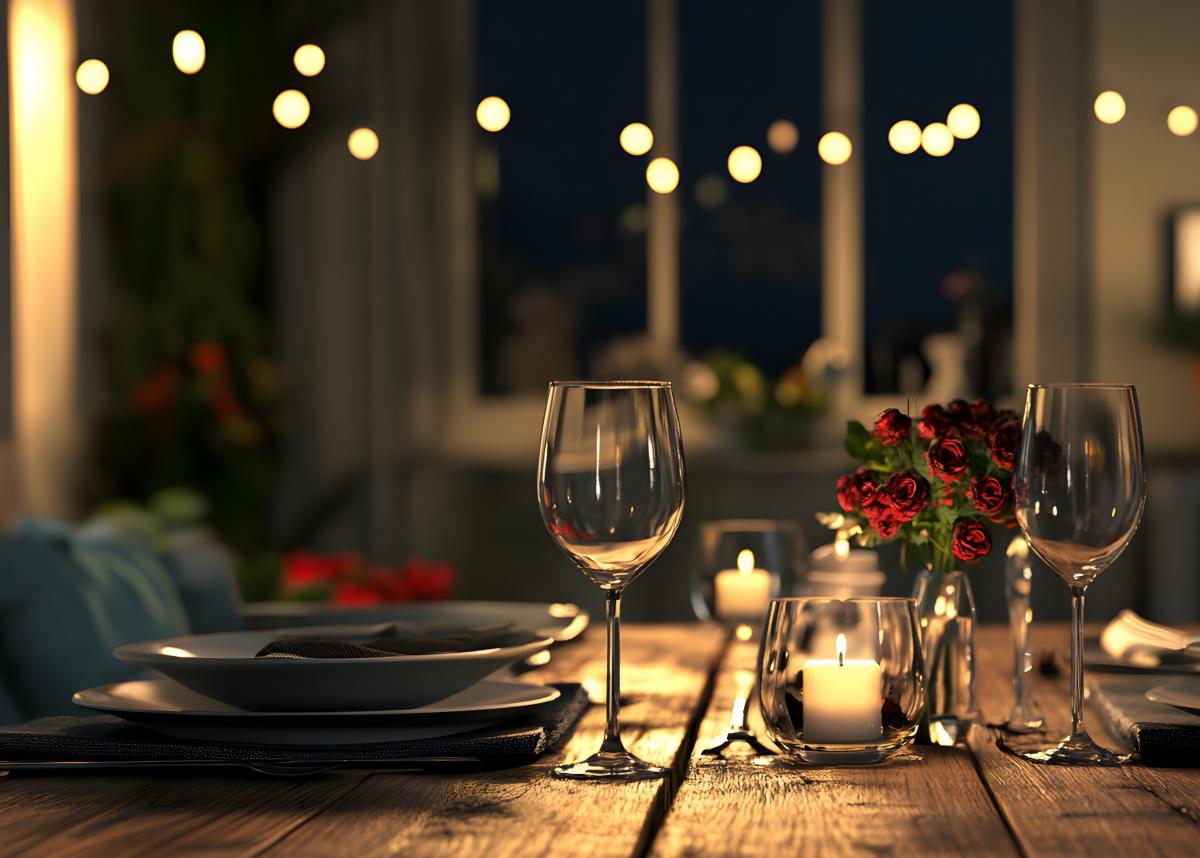 Mesa de Navidad para una familia | Foto de Albia