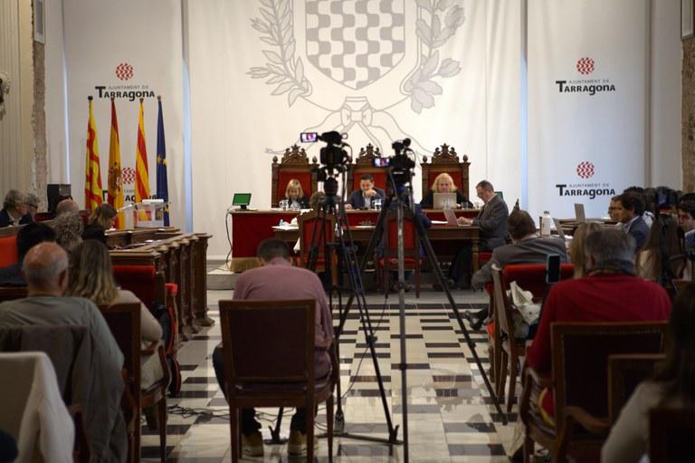 Pleno del Ayuntamiento de Tarragona