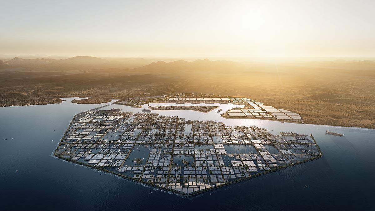 NEOM, Arabia Saudí | Foto de Public Investment Fund (PIF).