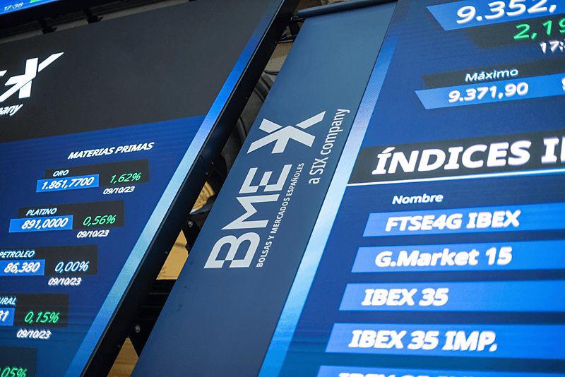 Interior de la Bolsa de Madrid | Foto de BME