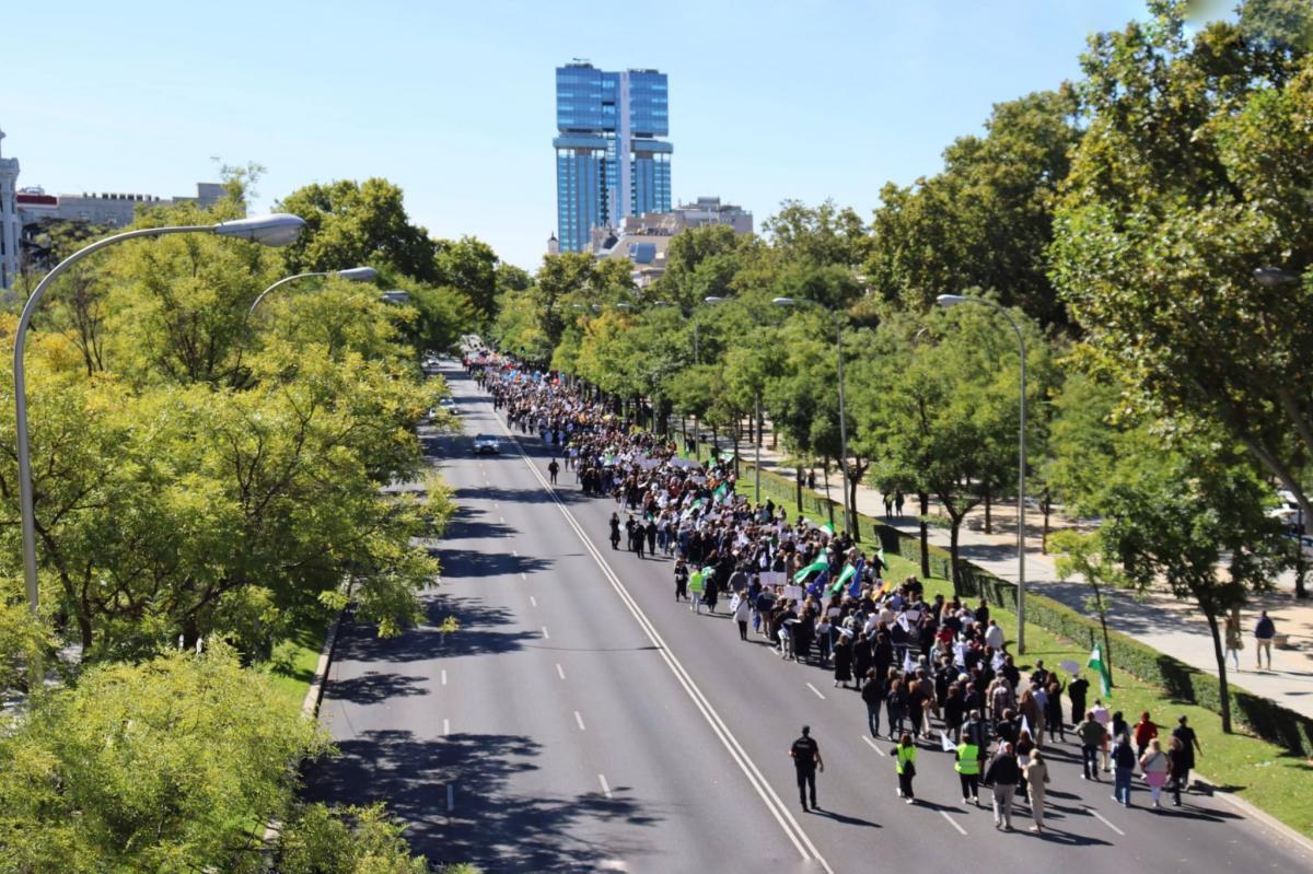 Manifestación de Madrid del pasado septiembre