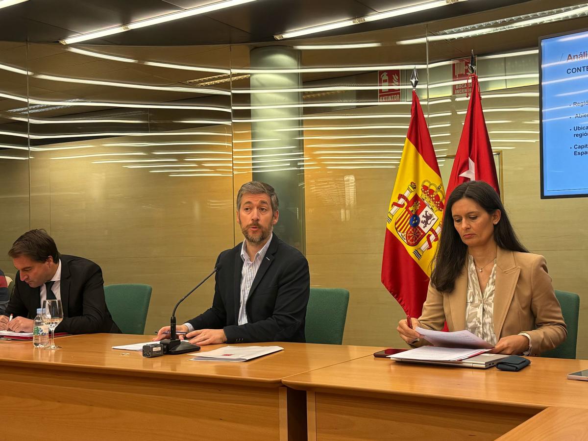 Miguel Ángel García Martín, durante una rueda de prensa | Foto de Servimedia