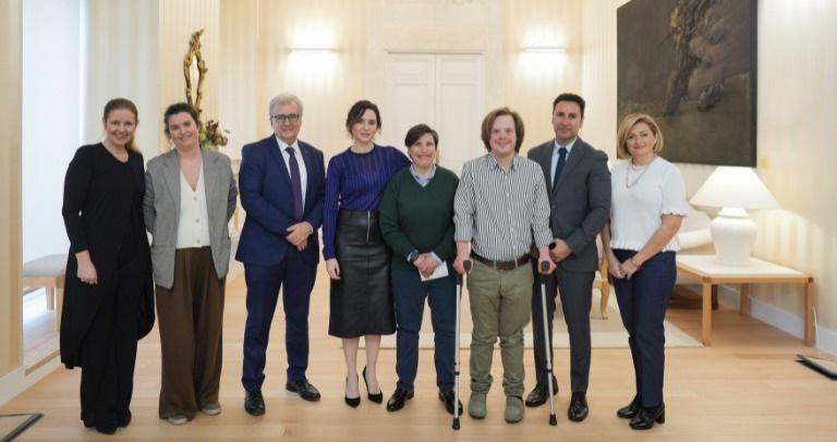 La reunión de Plena Inclusión Madrid con Ayuso