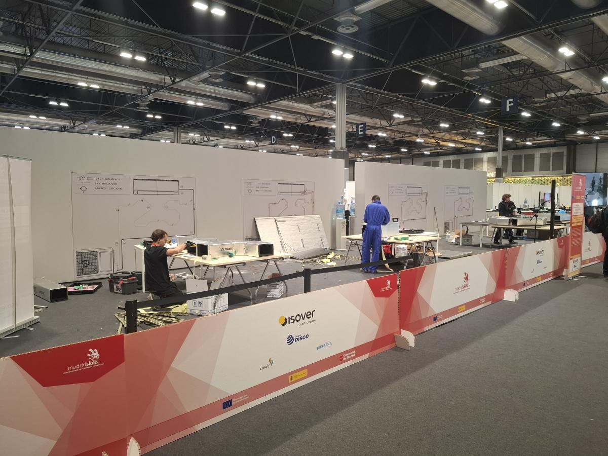 Instalaciones de MadridSkills 2025 | Foto de Saint-Gobain Isover