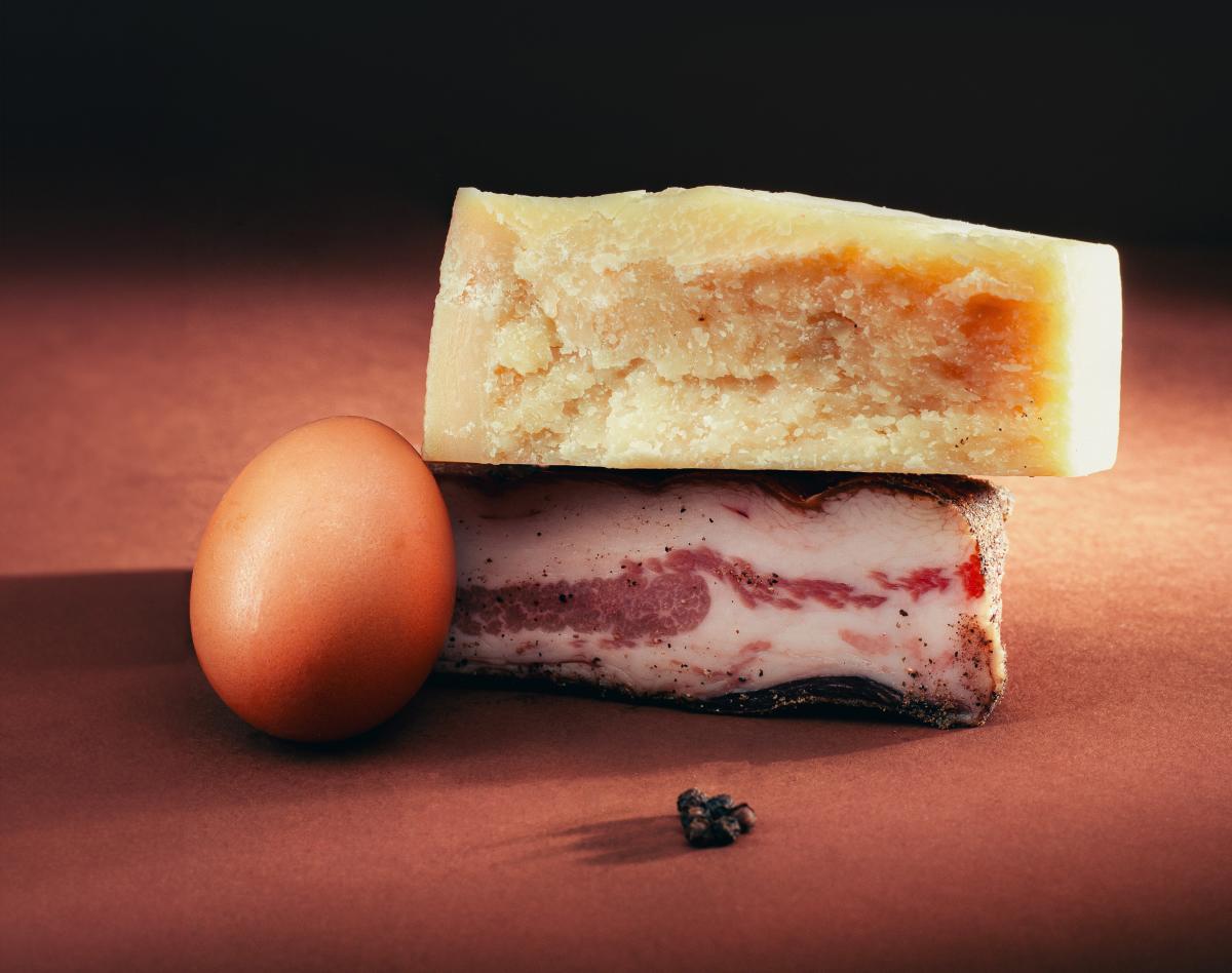 Ingredientes para preparar la carbonara | Foto de Relleno
