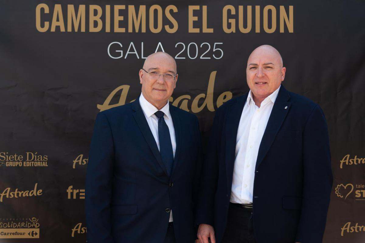 Durante la Gala Anual de la Asociación para la Atención de Personas con Trastornos Generalizados del Desarrollo de la Región de Murcia.