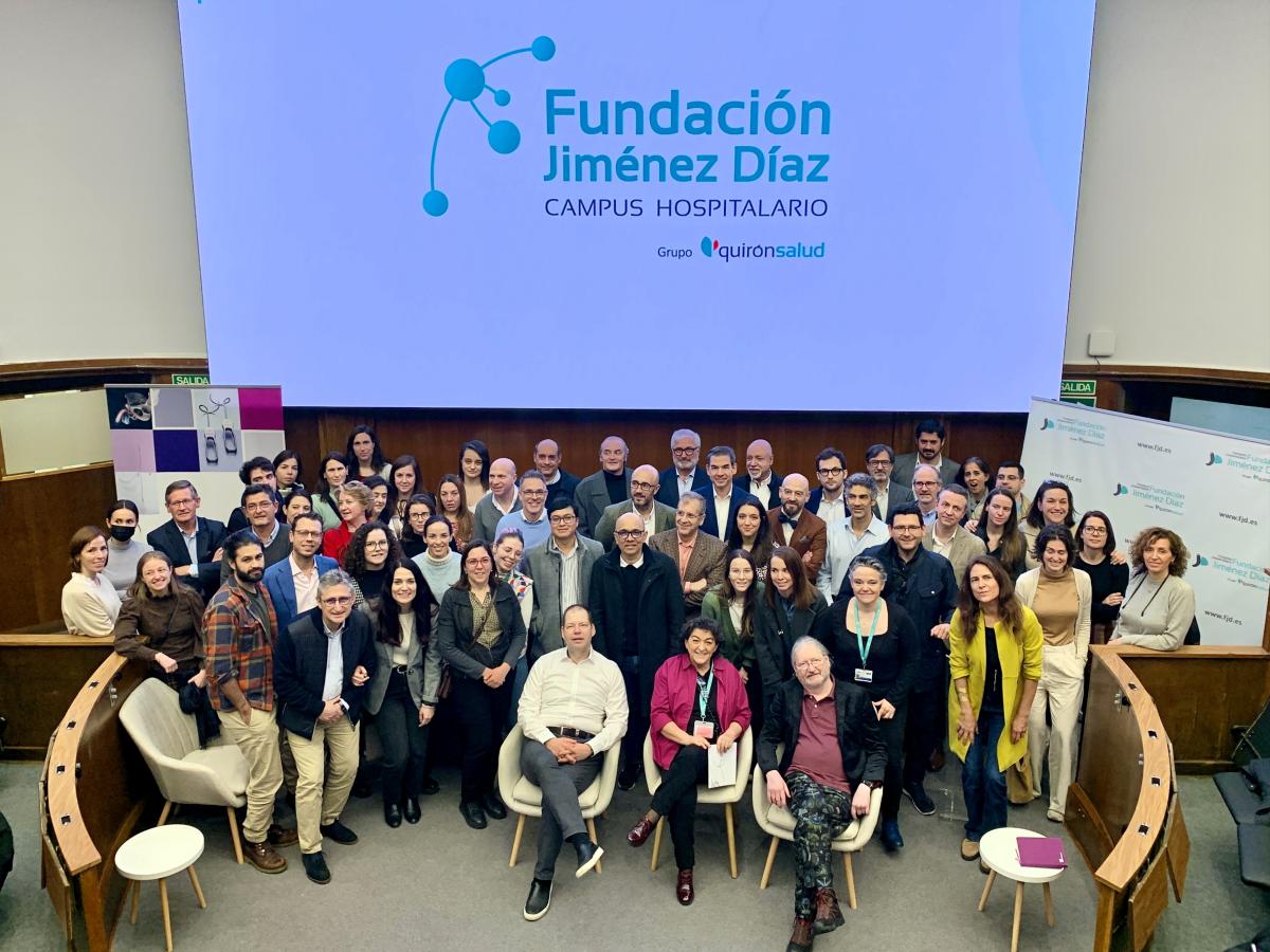 Ponentes y participantes en la jornada | Foto de la Fundación Jiménez Díaz
