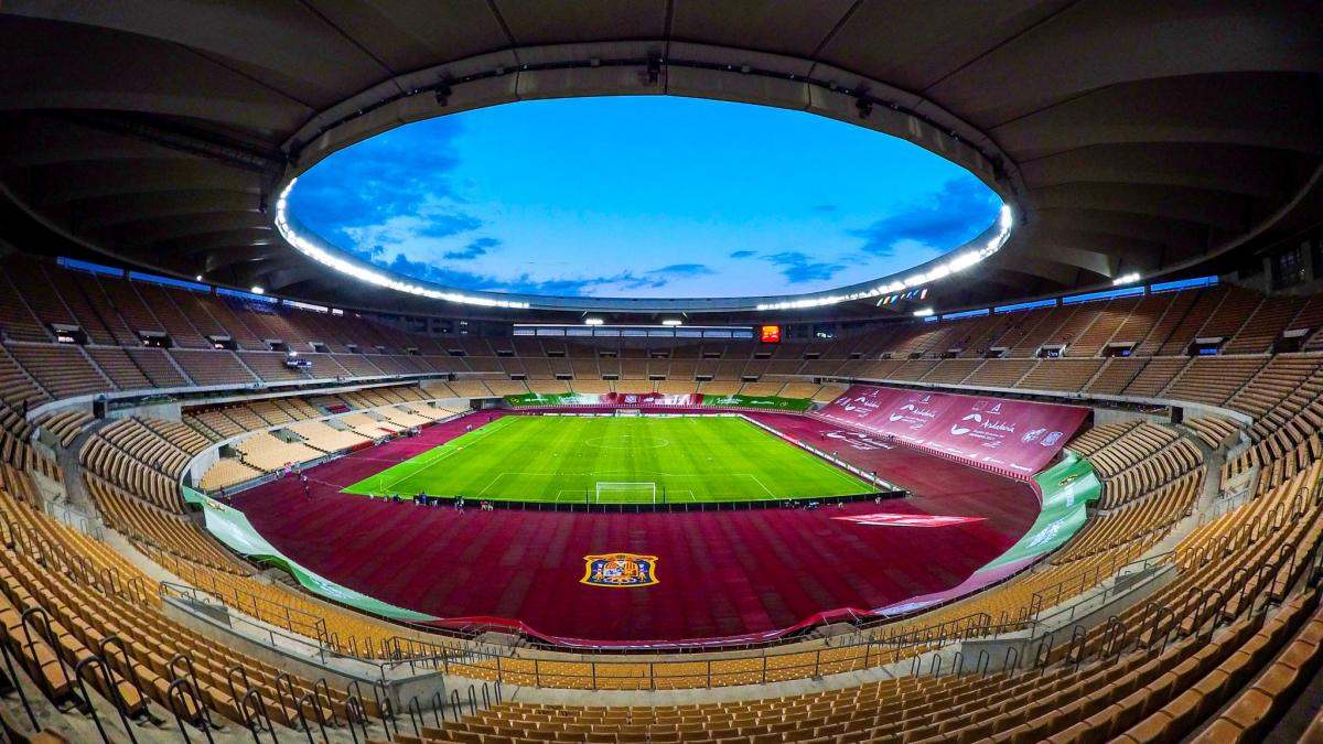El estadio de la Cartuja de Sevilla |Foto de la web de la Cartuja de Sevilla