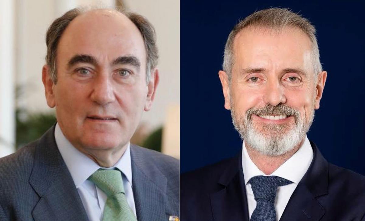 Ignacio Sánchez Galán y Marc Murtra