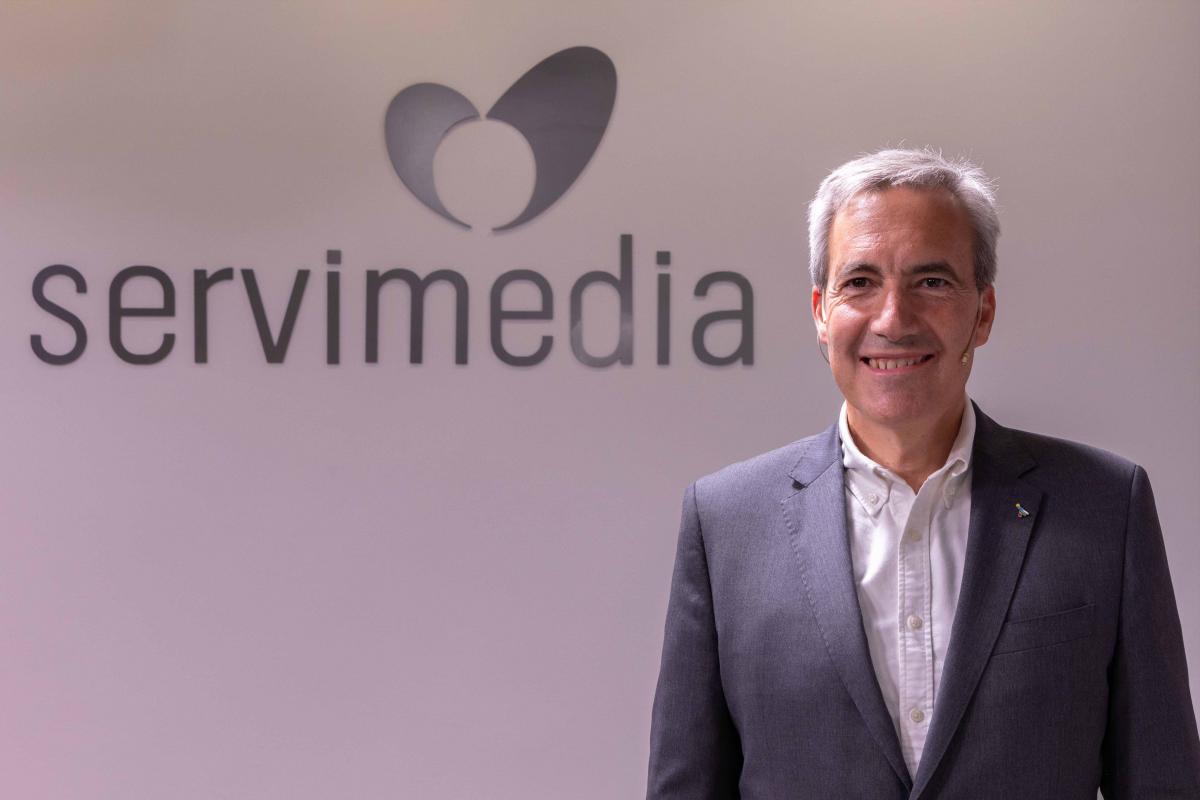 Alejandro Oñoro, durante la entrevista | Foto de Servimedia