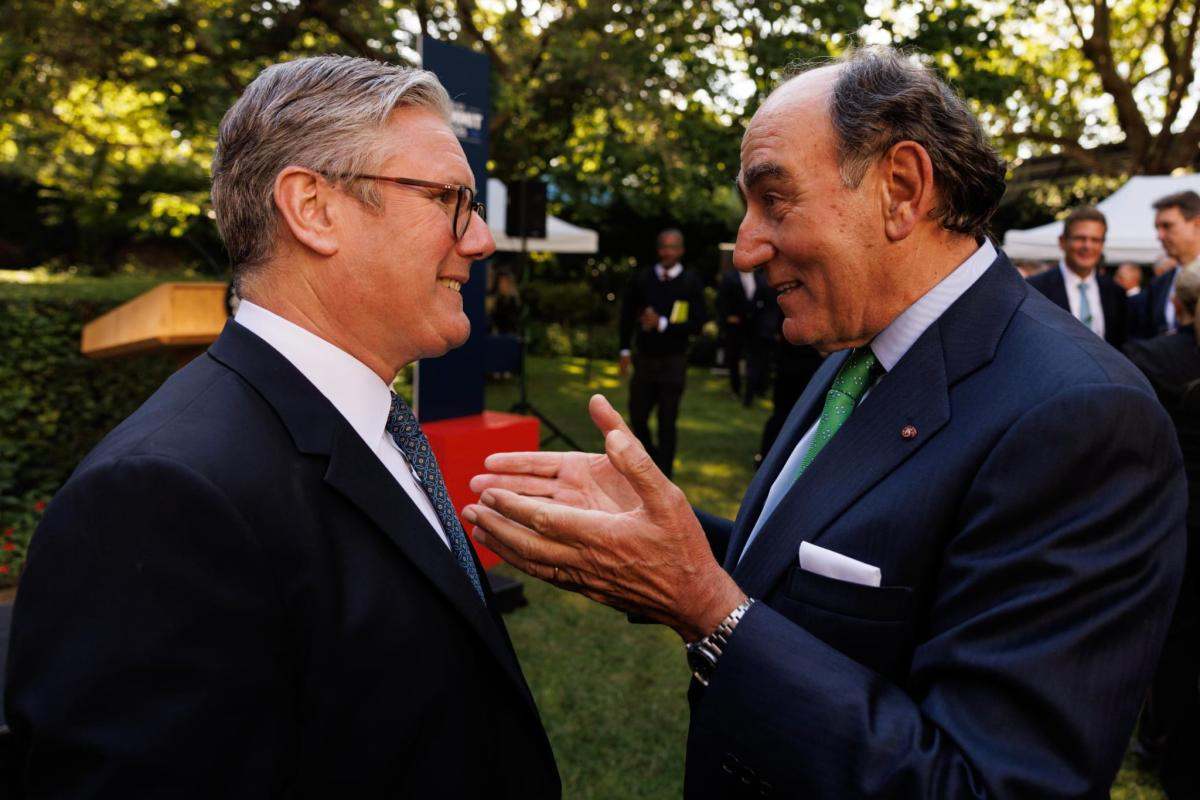 Starmer y Galán | Foto de Iberdrola