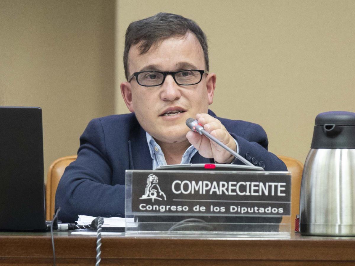 El asesor legal Felipe Orviz durante una comparecencia en el Congreso de los Diputados | Foto del Congreso de los Diputados