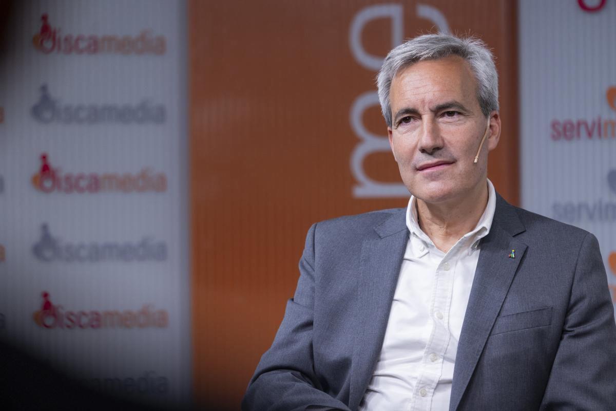 Alejandro Oñoro, en la entrevista en Servimedia | Foto de Pablo Iglesias