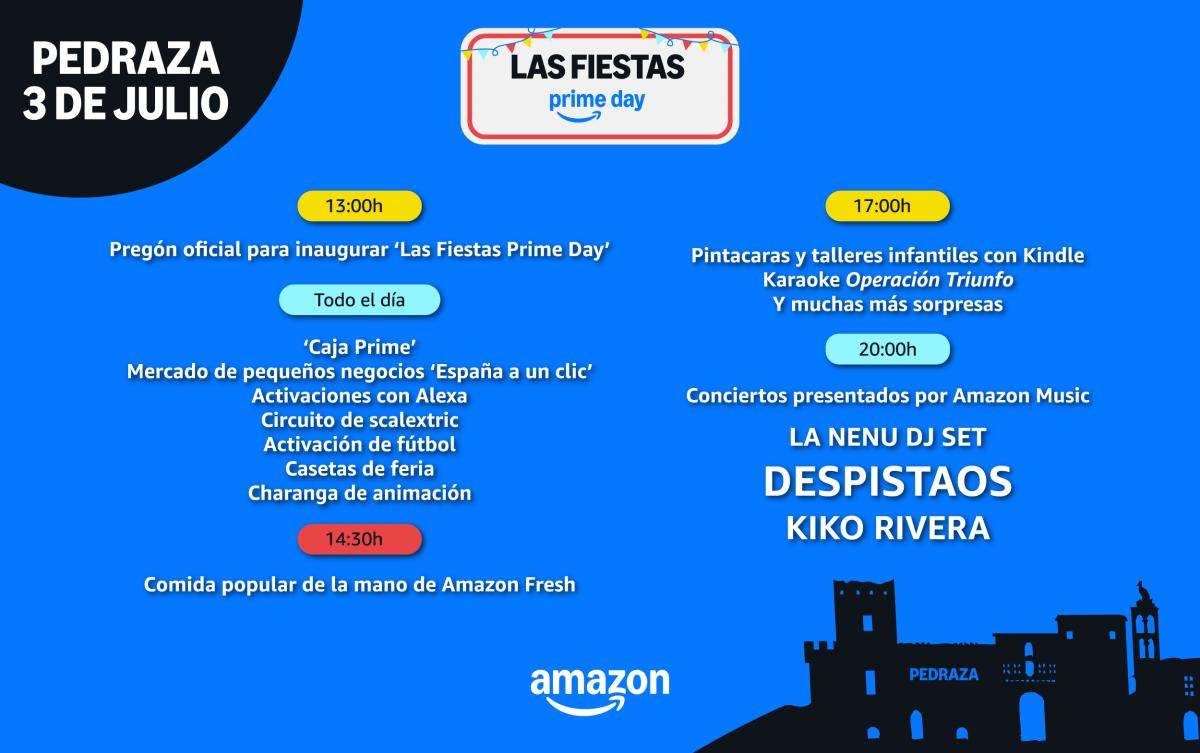 Programa de las actividades organizadas en Pedraza | Imagen de Amazon