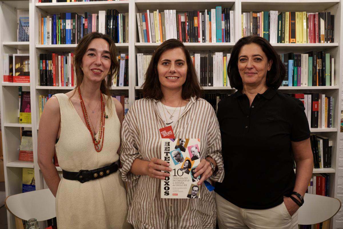 De izquierda a derecha: Charo Lagares, Emilia Landaluce y Rosa Belmonte