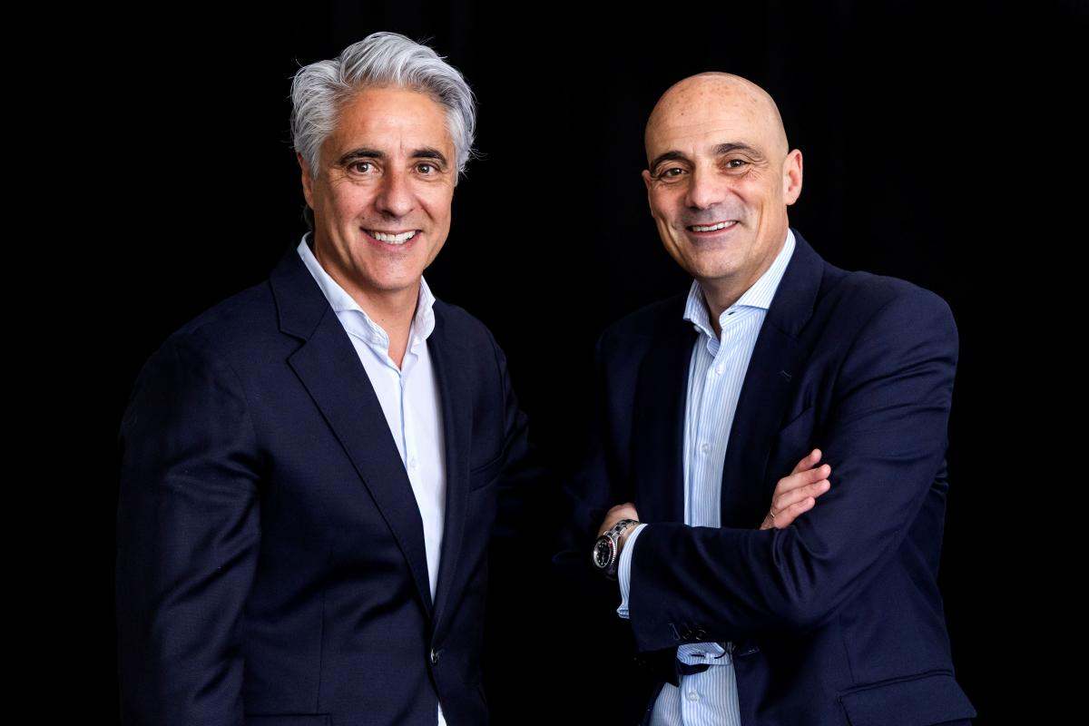 Ricardo Sánchez Pato junto a Óscar Herencia.