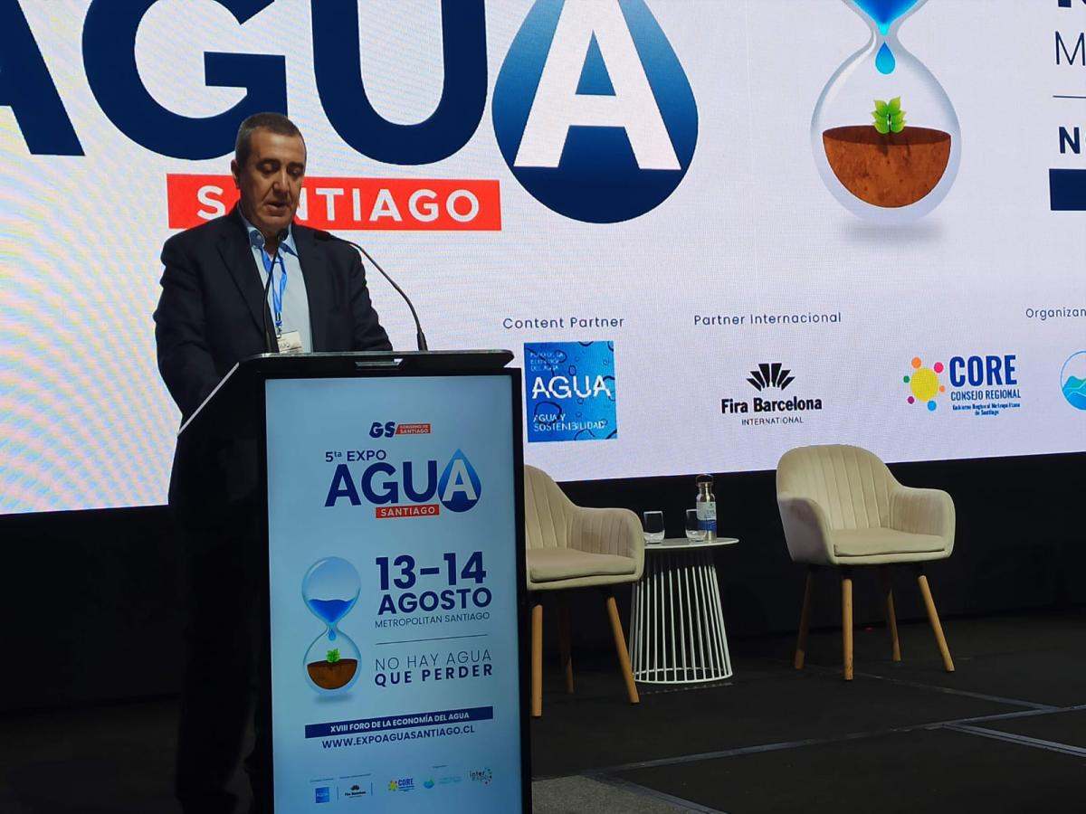 Francisco Lombardo, presidente del Foro de la Economía del Agua
