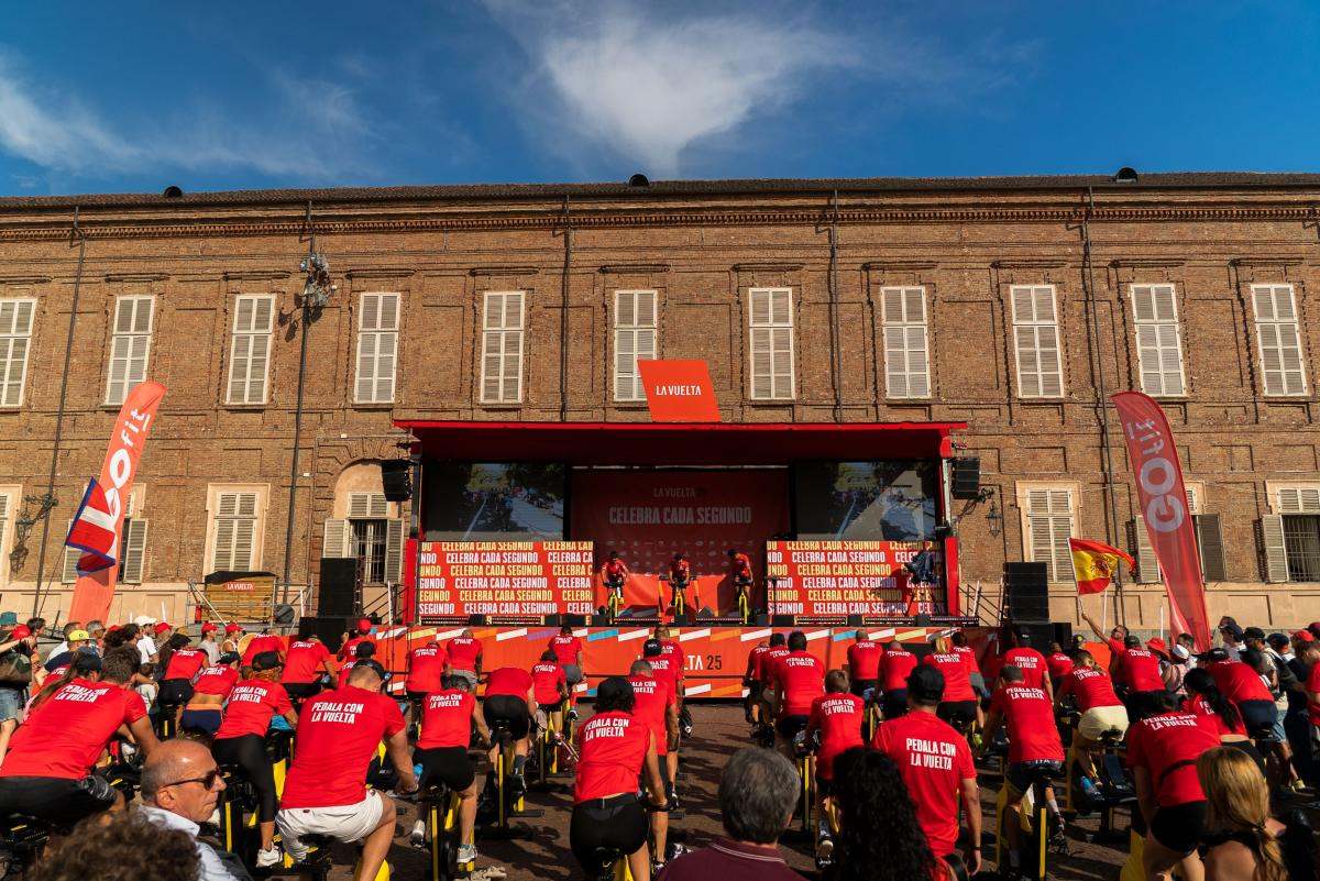 La compañía GO fit ha sido patrocinadora oficial de las tres primeras etapas de La Vuelta 2025